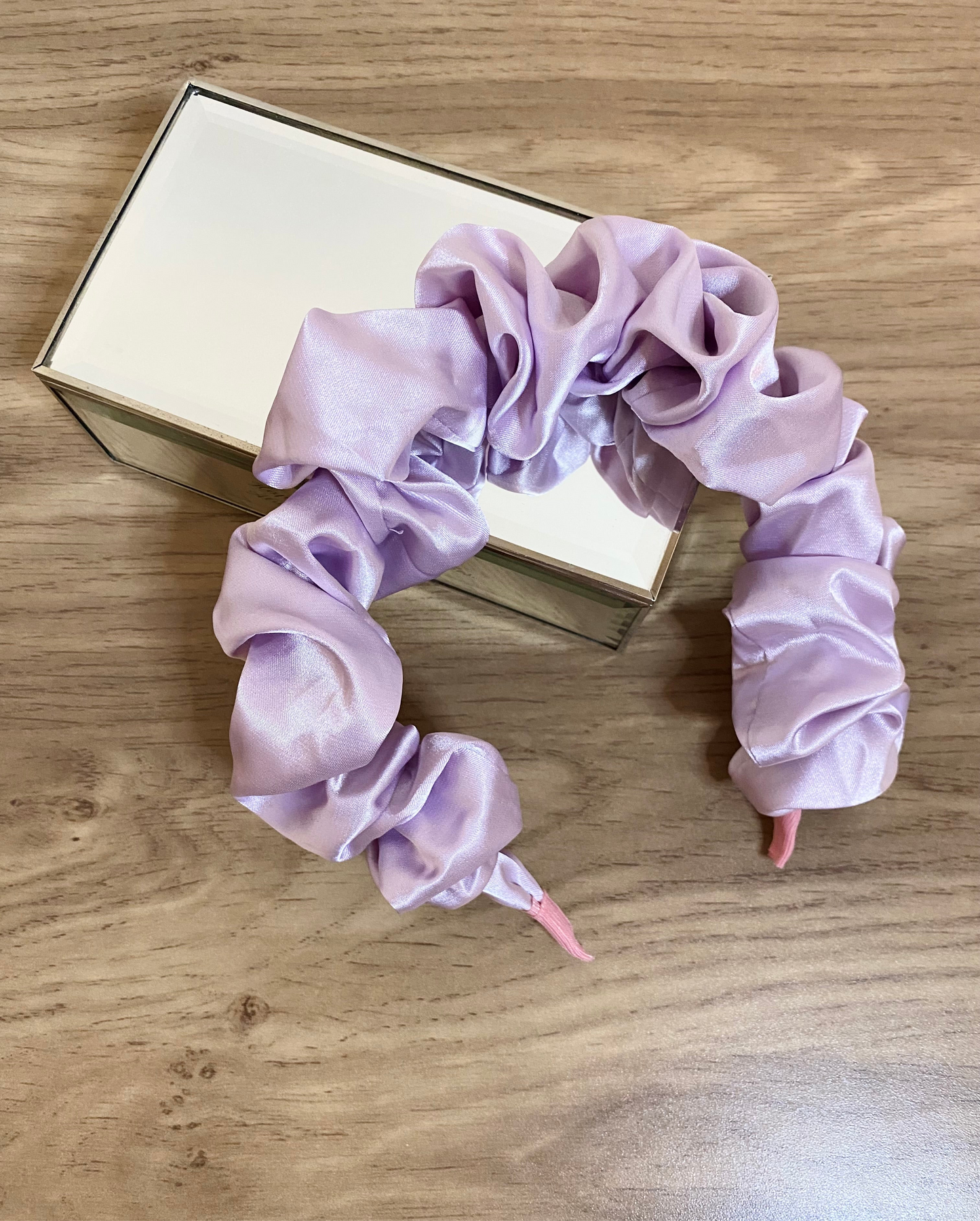 Satin Scrunchie Headband